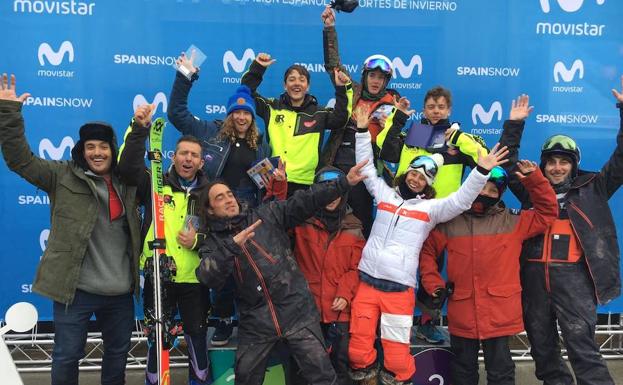 Luna Espín, campeona de Esquí Cross