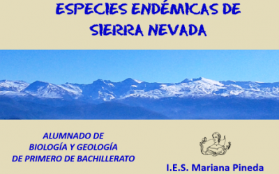 Especies endémicas de Sierra Nevada