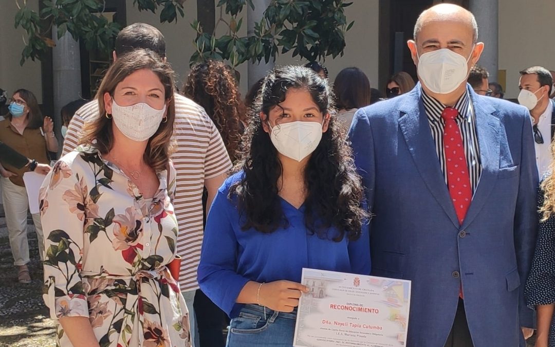 Premio de Reconocimiento al alumnado de 4º de ESO del Ayuntamiento de Granada